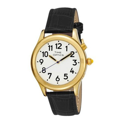 Time optics analog talking watch new arrivals