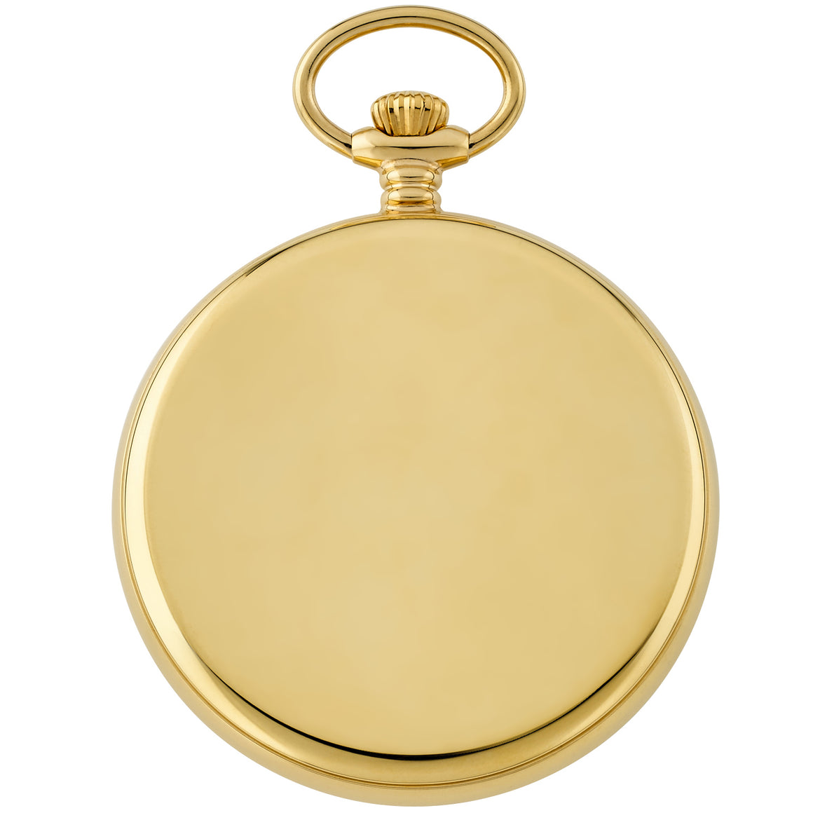 Gotham Men's Gold-Tone Stainless Steel Mechanical Hand Wind Railroad Pocket Watch # GWC14103G - Gotham Watch