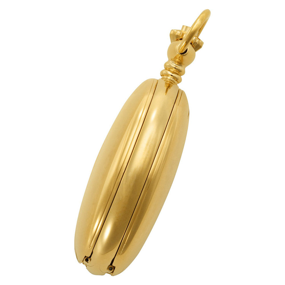 Gotham Men's Gold-Tone 17 Jewel Mechanical Double Cover Pocket Watch # GWC14050G - Gotham Watch