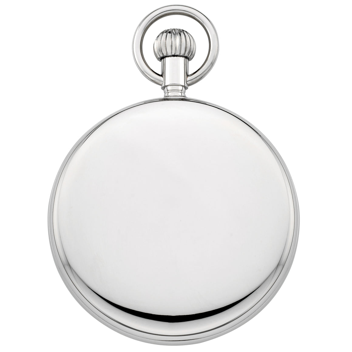 Gotham Men's Silver-Tone Mechanical Hand Wind Railroad Pocket Watch # GWC14102SB - Gotham Watch