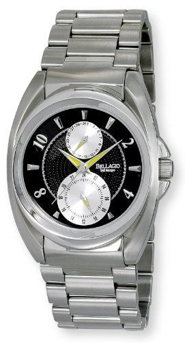 Bellagio Mens All Stainless Steel Multi-Function Bracelet Watch # GWC12024-3S - Gotham Watch