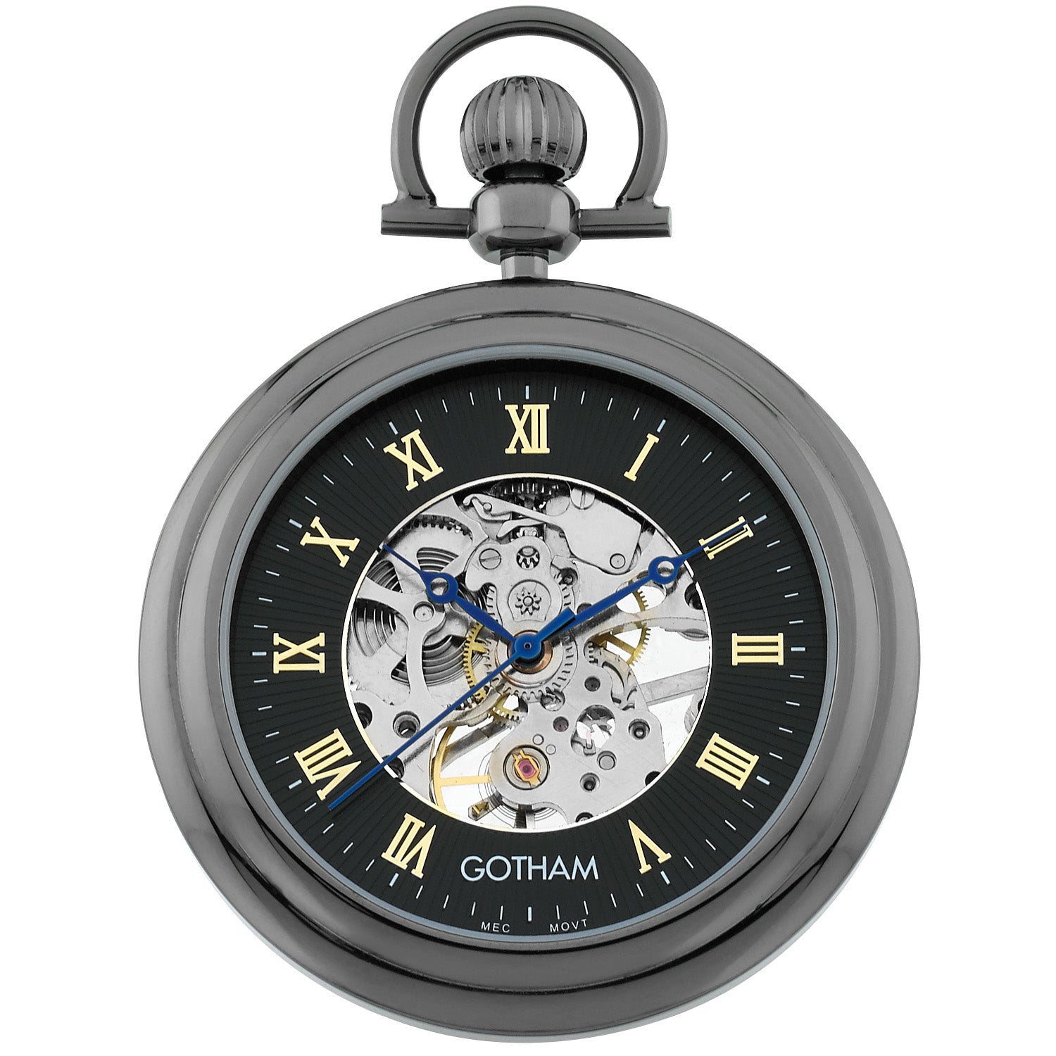 Gotham mechanical pocket best sale watch