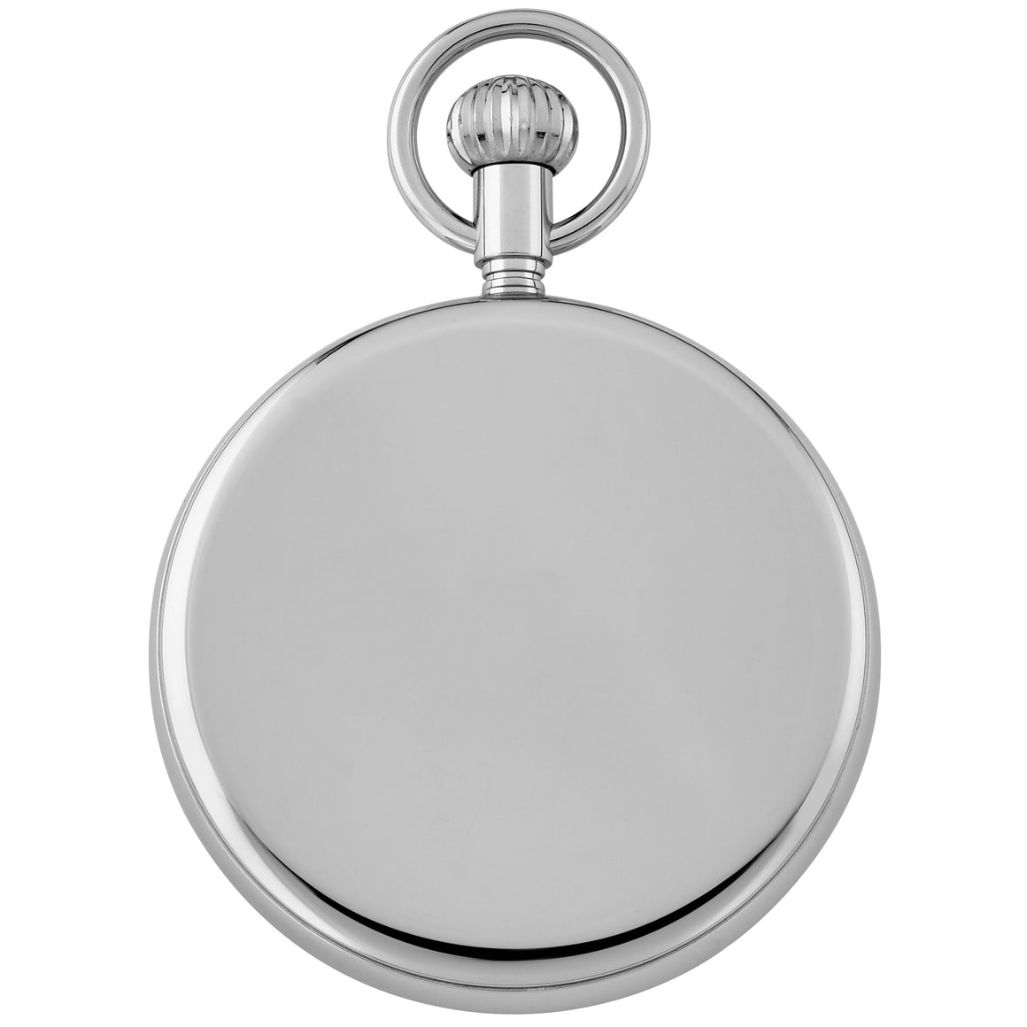 Gotham Men's Stainless Steel Mechanical Hand Wind Railroad Pocket Watch # GWC14111SB