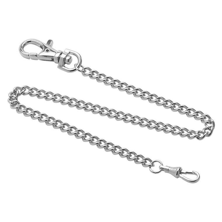 Gotham Stainless Steel 14 Inch Pocket Watch Chain # GWCSTCHAIN - Gotham Watch